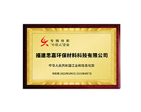 國家級專精特新“小巨人”企業(yè)